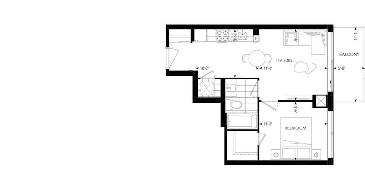 1026-251 Manitoba Street, Toronto, ON, M8Y 0C7 - 12