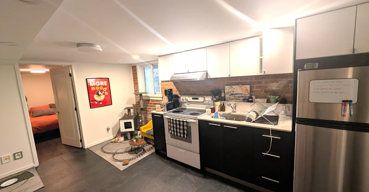 Lower Level-202 Hallam Street, Toronto, ON, M6H 1X7