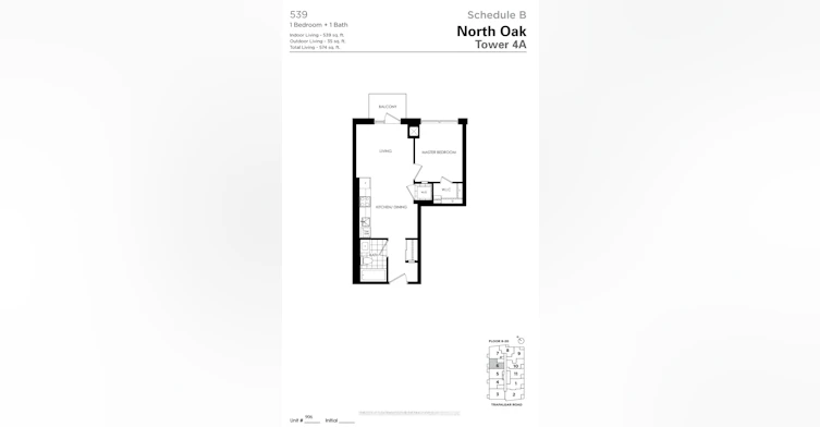 906-3079 Trafalgar Road, Oakville, ON, L6H 8C5 - 12