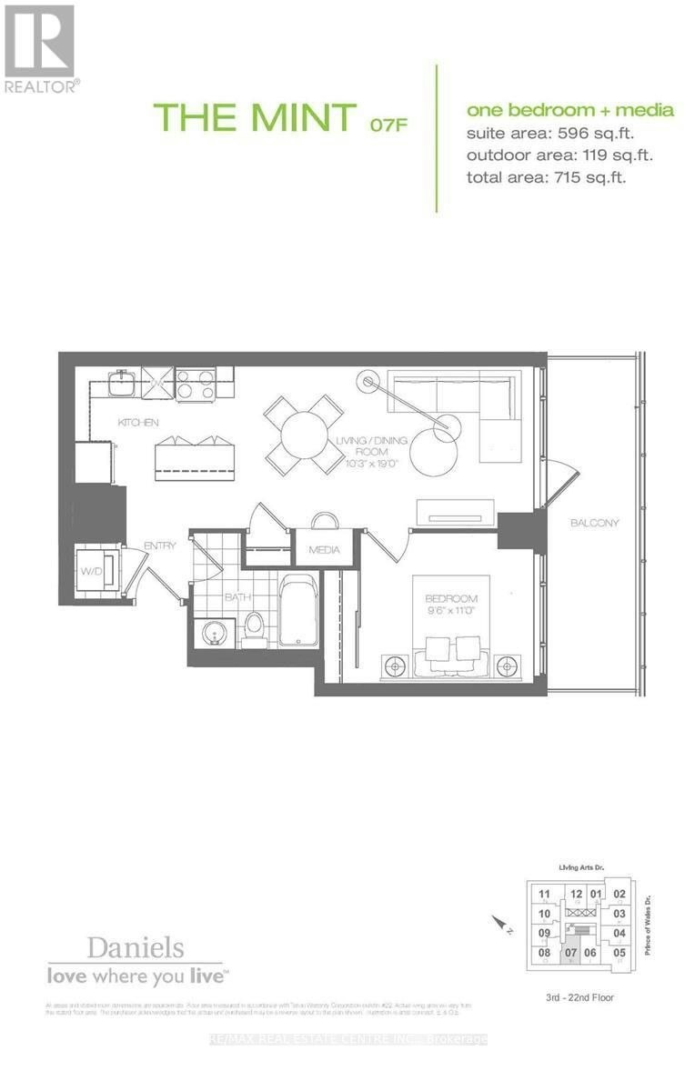 307-365 Prince Of Wales Drive, Mississauga, ON, L5B 0A1 - 3
