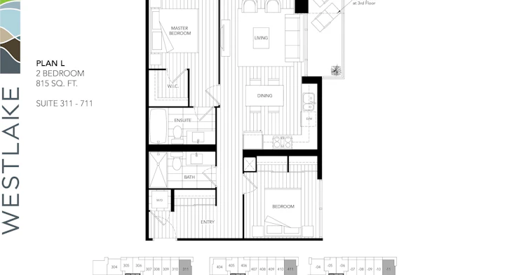 311-2220 Lake Shore Boulevard W, Toronto, ON, M8Y 3H8 - 3
