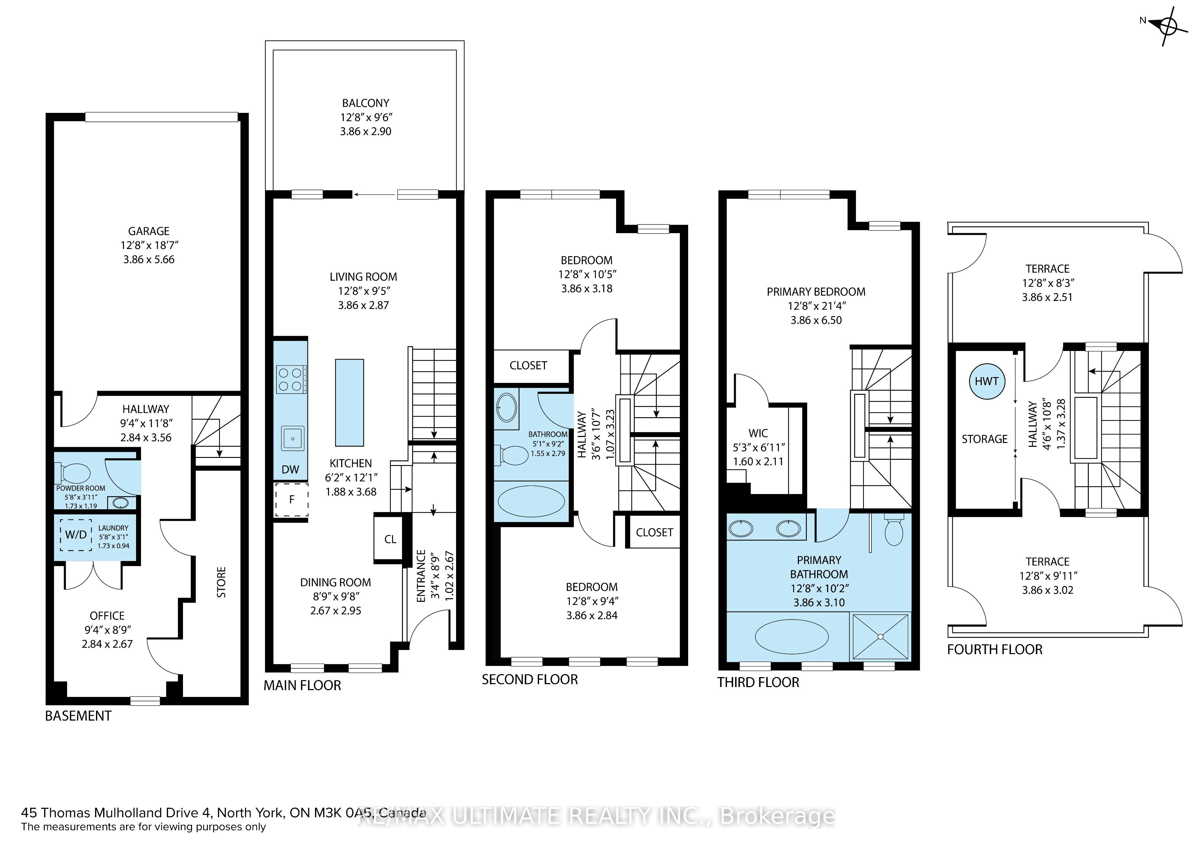 4-45 Thomas Mulholland Drive, Toronto, ON, M3K 0A5 - 37
