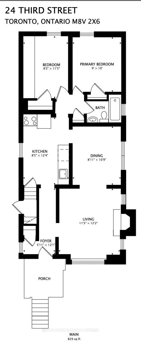24 Third Street, Toronto, ON, M8V 2X6