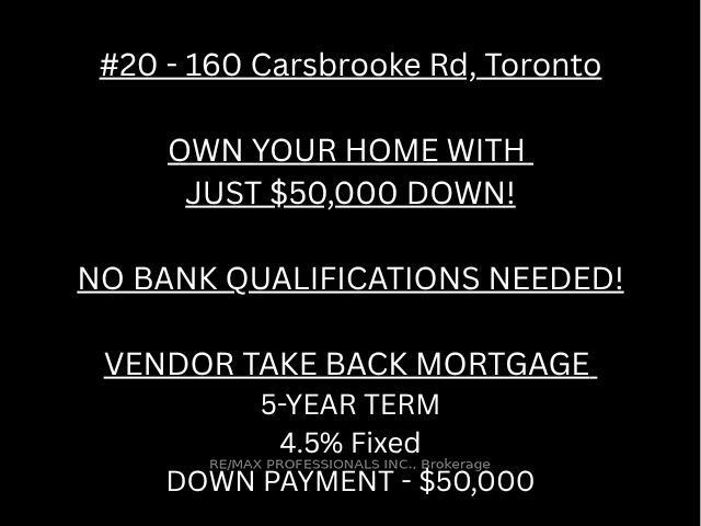 20-160 Carsbrooke Road, Toronto, ON, M9C 1G9 - 9