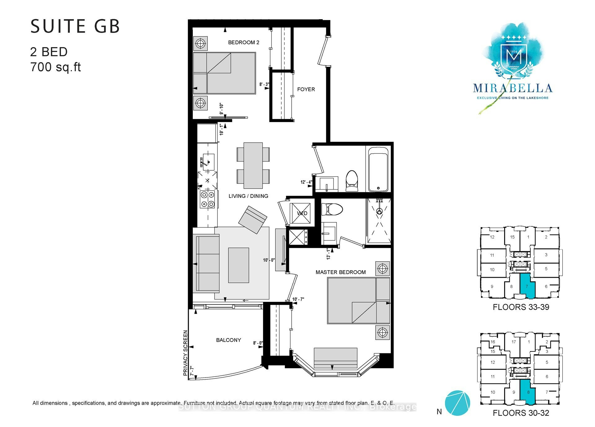 3008-1926 Lake Shore Boulevard W, Toronto, ON, M6S 1A1 - 15