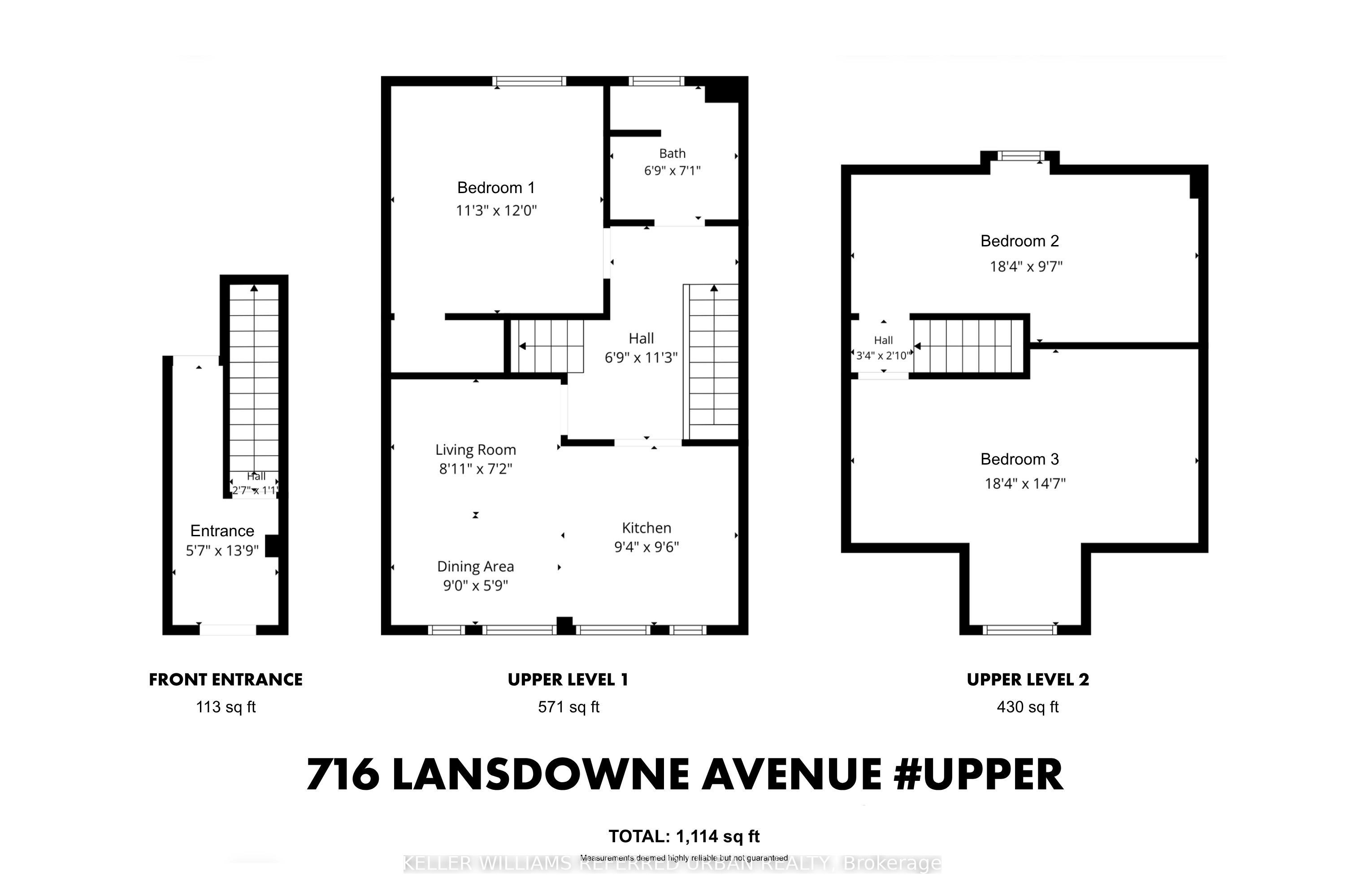 Upper-716 Lansdowne Avenue, Toronto, ON, M6H 3Y8 - 9