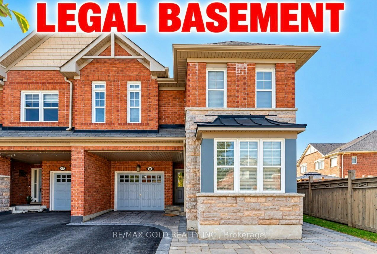 45 Biddens Square, Brampton, ON, L6P 3P9