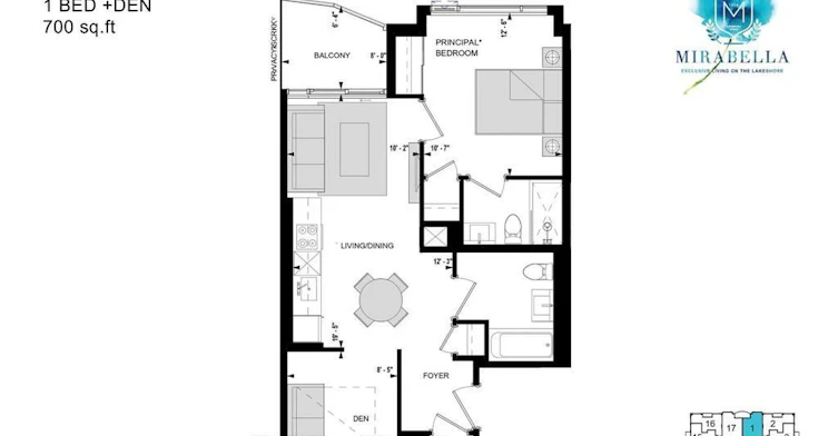 3101-1926 Lake Shore Boulevard W, Toronto, ON, M6S 1A1 - 12