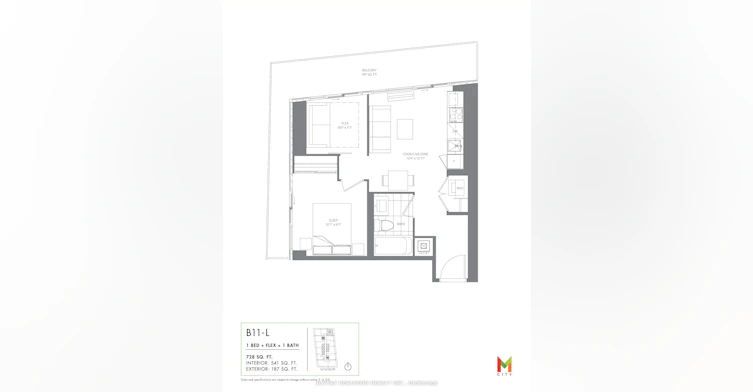 1411-3900 Confederation Parkway, Mississauga, ON, L5B 0M3 - 27