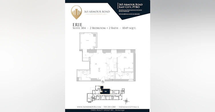 304-365 Armour Road, Peterborough, ON, K9H 0K4 - 12
