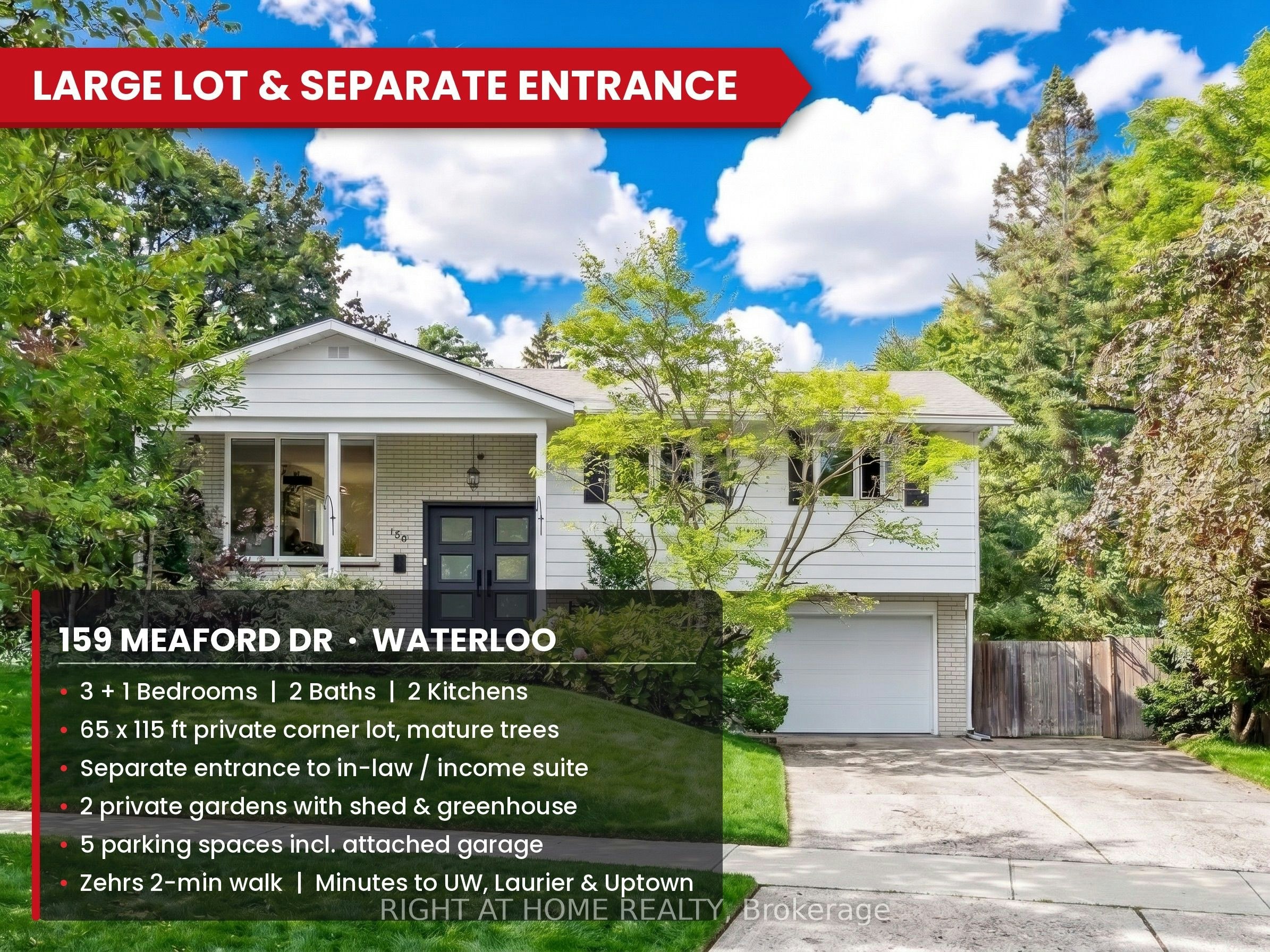 159 Meaford Drive, Waterloo, ON, N2J 3V2
