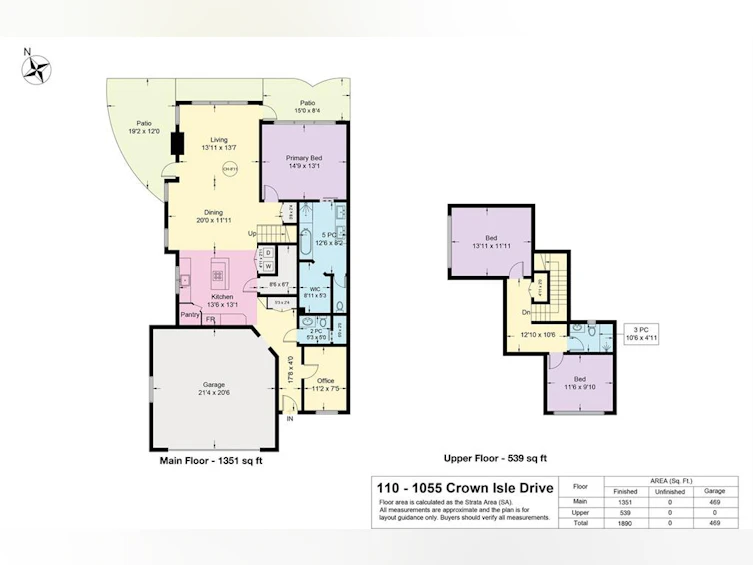 110-1055 Crown Isle Drive, Courtenay, BC, V9N 0A5 - 9