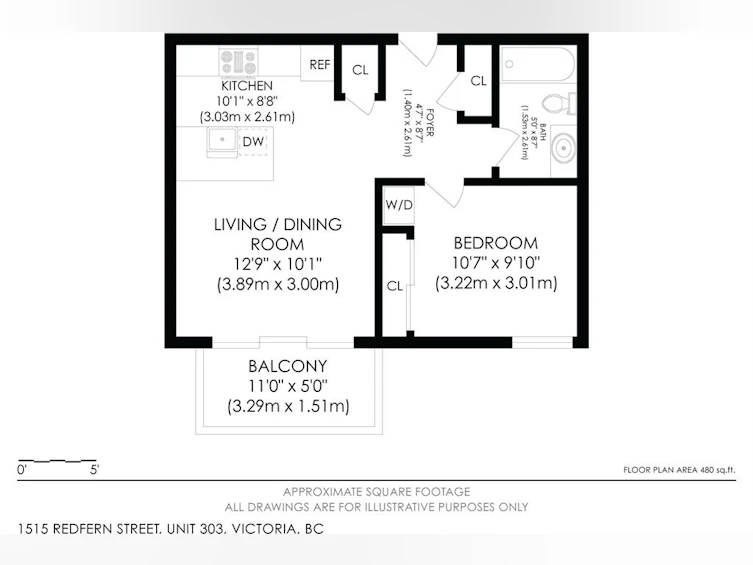 303-1515 Redfern Street, Victoria, BC, V8R 1C9 - 4