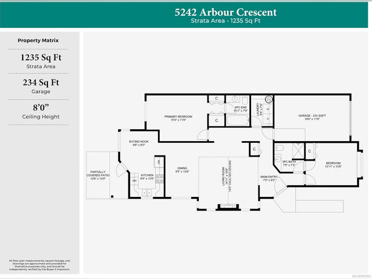 5242 Arbour Crescent, Nanaimo, BC, V9T 6E5 - 5