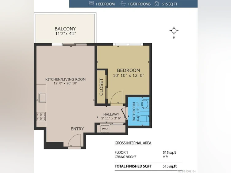 1208-848 Yates Street, Victoria, BC, V8W 0G2 - 41