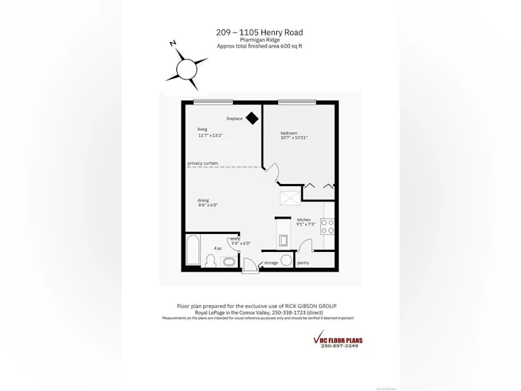 209-1105 Henry Road, Courtenay, BC, V9J 1L0 - 19