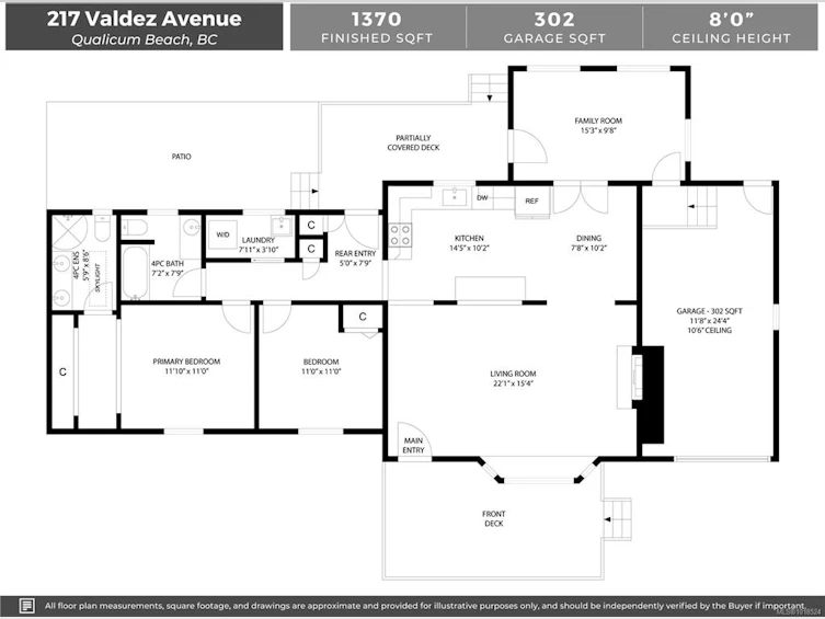 217 Valdez Avenue, Qualicum Beach, BC, V9K 1R8 - 8