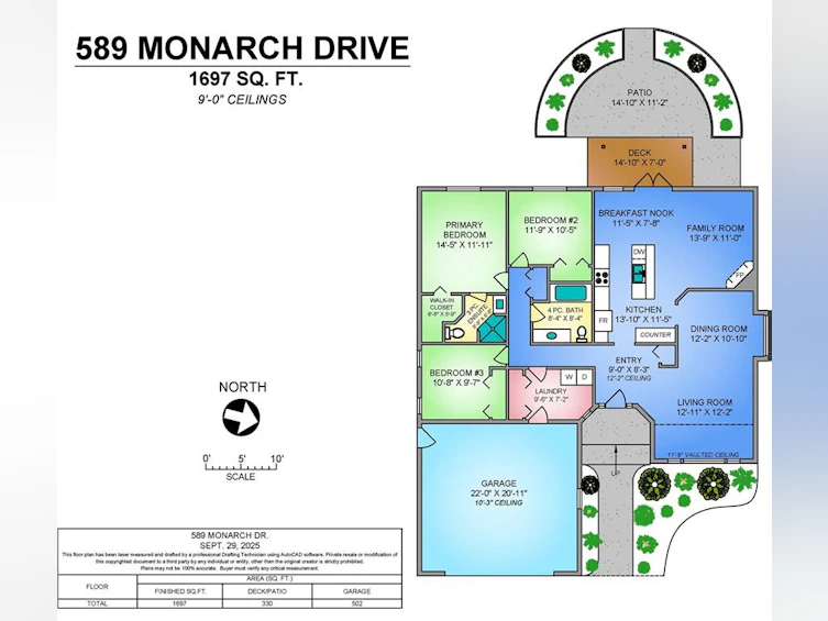 589 Monarch Drive, Courtenay, BC, V9N 8R7 - 9