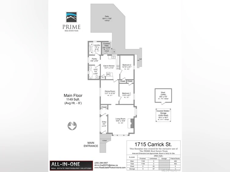 1715 Carrick Street, Victoria, BC, V8R 2M1 - 13