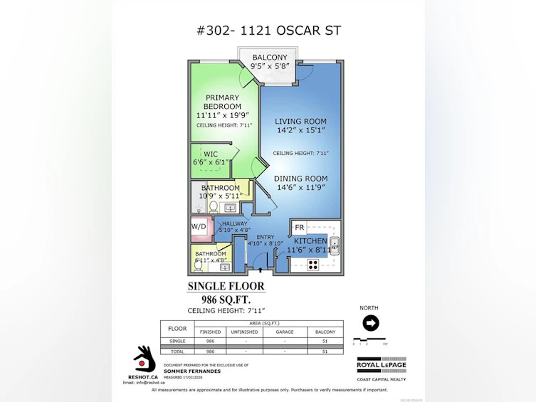 302-1121 Oscar Street, Victoria, BC, V8V 2X3 - 25