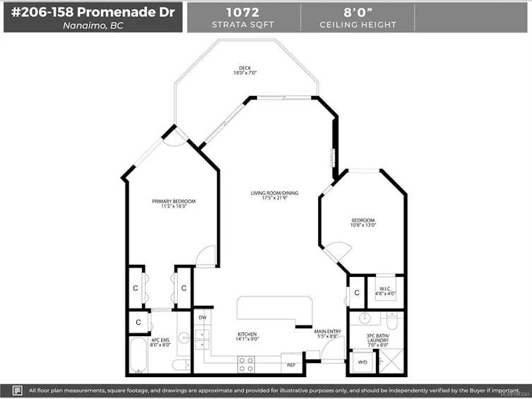 206-158 Promenade Drive, Nanaimo, BC, V9R 6M7 - 46