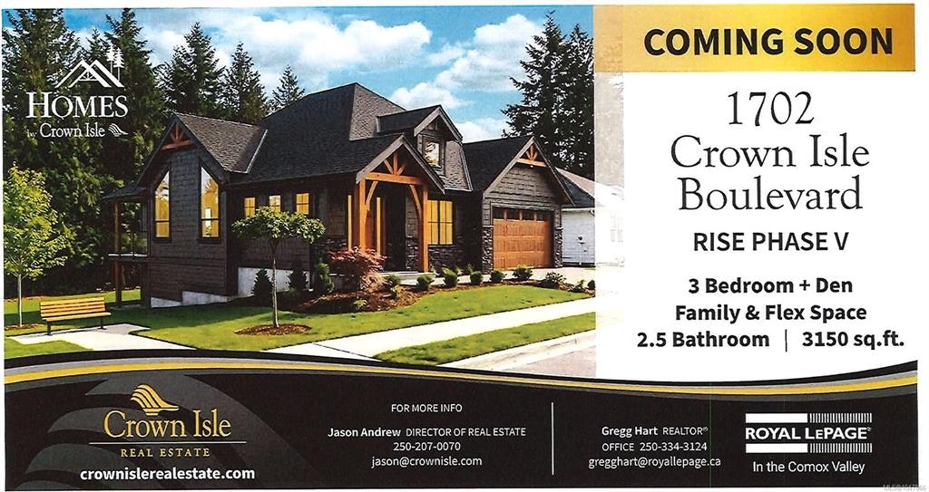 1702 Crown Isle Boulevard, Courtenay, BC, V9N 9X5