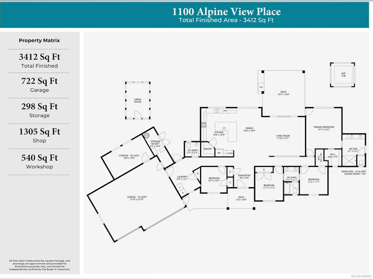 1100 Alpine View Place, Hilliers, BC, V9K 1V6 - 12