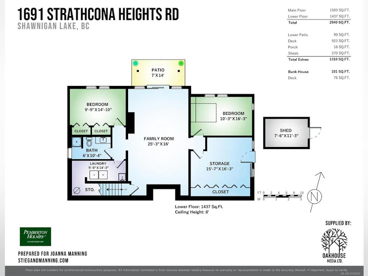 1691 Strathcona Heights Road, Shawnigan Lake, BC, V8H 2A9 - 55