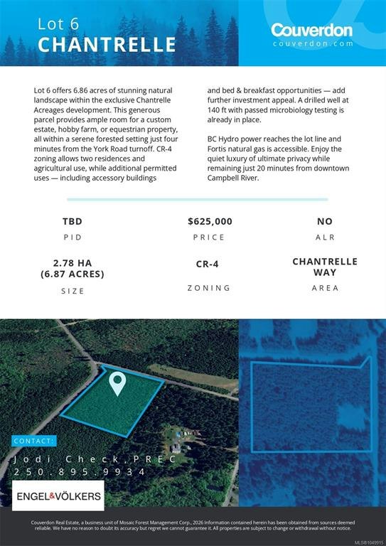Lot 6 Chantrelle Way, Campbell River, BC, V9H 1B1 - 8