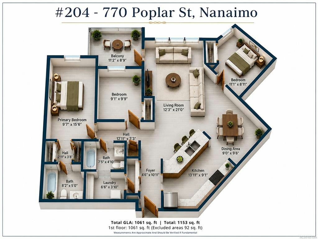204-770 Poplar Street, Nanaimo, BC, V9S 2H6 - 3