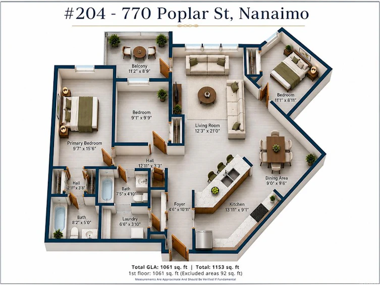 204-770 Poplar Street, Nanaimo, BC, V9S 2H6 - 3