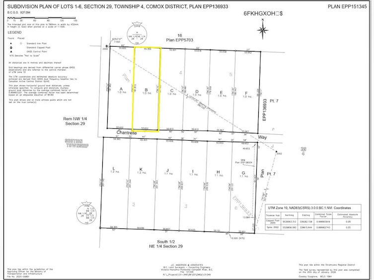 Lot B Chantrelle Way, Campbell River, BC, V9H 1B1 - 5
