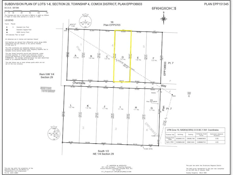 Lot D Chantrelle Way, Campbell River, BC, V9H 1B1 - 4