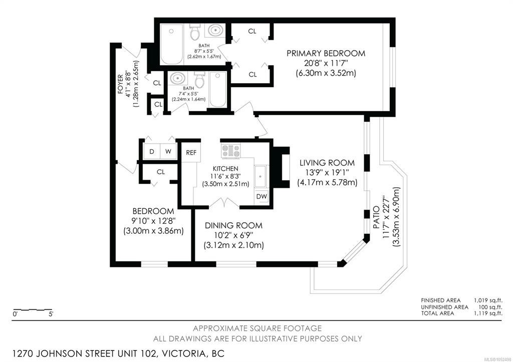 102-1270 Johnson Street, Victoria, BC, V8V 3P1 - 25