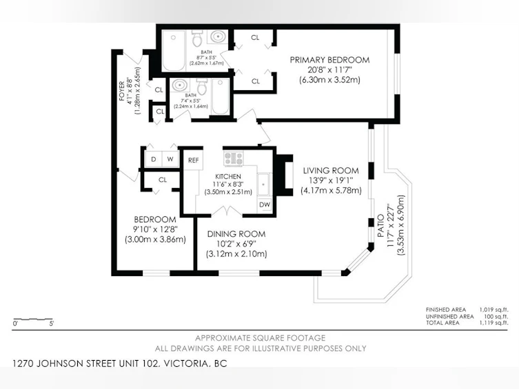 102-1270 Johnson Street, Victoria, BC, V8V 3P1 - 25