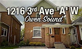 1216 3rd Ave A W, Owen Sound, ON, N4K 4T7