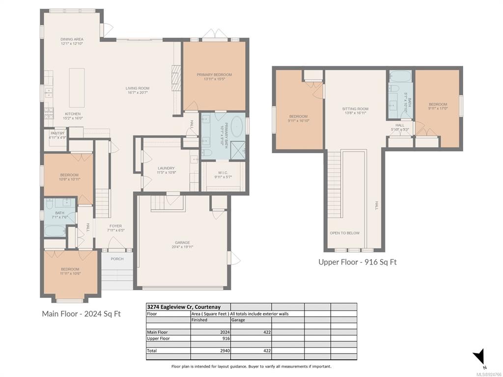 3274 Eagleview Crescent, Courtenay, BC, V9N 9P5 - 8